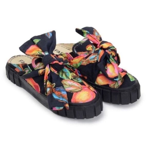 Farm Rio cashew black mule sneaker - Picture 4 of 6